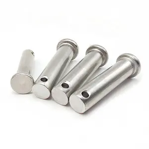 Tùy chỉnh thép không gỉ clevis và pin vòng đầu Metric clevis pins