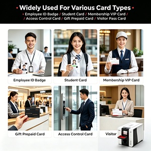 เครื่องพิมพ์บัตรพีวีซี Evolis Zenius 2 กึ่งอัตโนมัติ แบบพิมพ์ด้านเดียว ความละเอียด 300DPI ระบบความร้อน สำหรับพิมพ์บัตรพนักงาน บัตรสมาชิก และบัตรต่างๆ - Product Image 5