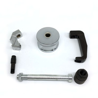 Kit d'extracteur de buse d'injecteur de carburant en acier allié personnalisé de 6 pièces Kit d'outils à main pour la réparation et l'entretien automobiles Boîte Emballage inclus