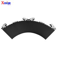 Logre Efectos Visuales Curvos en Exteriores con la Pantalla LED Flexible P2.604KS, Diseño Plegable que se Adapta a las Condiciones de Instalación