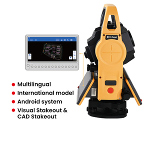 Estación Total Android Hi-traget HTS-720/ZTS-720 de Última Generación con Pantalla de 5.5 Pulgadas y Software T-Survey para Topografía y Reparto de Estaciones Totales CAD - Product Image 3