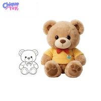 CHIQUE OEM ODM Jouet en peluche personnalisé, animal en peluche sur mesure, créez votre propre mascotte, usine de peluches personnalisées pour la promotion