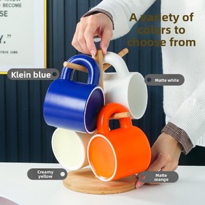Taza Minimalista <span class=keywords><strong>con</strong></span> Asa de Burbuja, Taza Gruesa de Cerámica <span class=keywords><strong>con</strong></span> Logotipo Personalizado, Impresión de Fotos <span class=keywords><strong>y</strong></span> Grabado, Regalos Empresariales, Caja de Regalo - Product Image 2