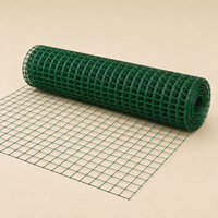 Malla de Alambre Hexagonal LINSHENG de 3/4 Pulgadas (0.9 mm) con Recubrimiento de PVC para Jardines Escolares y Granjas Educativas