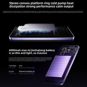 5G 2025 plus récent Xiaomi Civi 5 <span class=keywords><strong>Pro</strong></span>, 16 Go + 512 Go, empreinte digitale de l'écran, 6.55 pouces Xiaomi HyperOS 2 octa-core, téléphone NFC - Product Image 6