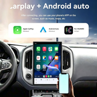 Écran vertical de 14,5 pouces, Carplay sans fil, Android Auto pour Chevrolet Colorado GMC Canyon 2014-2018, autoradio, navigation GPS, DSP