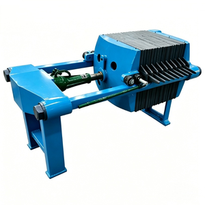 Nueva Prensa de Filtro Semiautomática Qiangguo con Estructura de Placa de Hierro Fundido, Área de Filtrado de 10m, Volumen de Cámara de 125L, Espesor de Pastel de 25mm, Alta Temperatura - Product Image 1