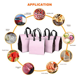 ถุงเก็บความเย็นแบบใช้แล้วทิ้งทำจากผ้าไม่ทอพร้อมโลโก้สำหรับใช้ในร้านอาหาร - Product Image 6