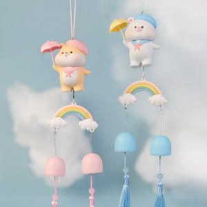 Figurines en résine personnalisées Dudu Paradise, écologiques, peintes à la main, sur le thème de l'amour, décorations de voiture modernes et créatives, décoration intérieure pour - Product Image 2