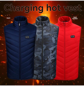 Chaleco con calefacción USB Paides, <span class=keywords><strong>11</strong></span> zonas de calefacción, carga USB, ropa de calefacción para hombres y mujeres - Product Image 5