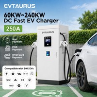 Chargeur EV Commercial OEM CCS GBT NACS Chademo 120kW 160kW 180kW 240kW, Station de Recharge EV Murale IP54, Borne de Recharge EV