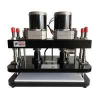 Machine à découper et à gaufrer le cuir électrique avec moteur pour le bricolage, papier, PU, EVA - 110V/220V, facile à utiliser
