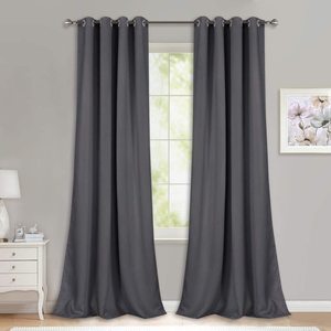 Con aislamiento térmico sólido arandela apagón dormitorio cortinas opacas cortinas/ - Product Image 3