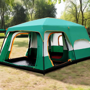 Tente de camping familiale double couche imperméable pour 5 à 10 personnes Wind Valley - Product Image 5