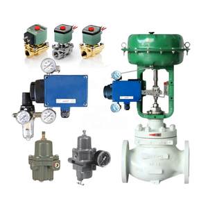 Vanne solénoïde à deux voies Asco 210 haute précision et positionneur de vanne intelligent Azbil Avp102 avec Hart pour le contrôle du processus de flux - Product Image 1