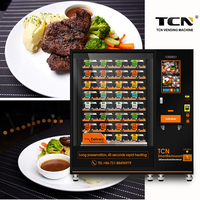 Máquina Expendedora de Comida Caliente TCN con Función de Calentamiento, Integración SDK, Pago con Código QR y Tarjeta de Crédito para Centros Comerciales
