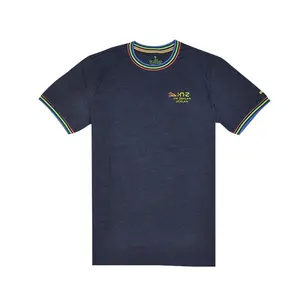 Camiseta masculina 100% algodão personalizada, manga curta, casual, macia e respirável, confortável, gola redonda, transparente