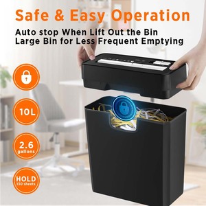Desktop <b>Paper</b> <b>Shredder</b> Strip Cut 7 Sheets A4 Mini Electric Automatic Office Home Use OS611 - Product Image 5