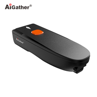 Fábrica OEM Mini Pocket Blue Tooth QR Lector de código de barras 1D 2D Escáner de código de barras USB inalámbrico portátil para almacén