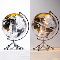 Globe terrestre éducatif de 25cm 20cm de 8 pouces, jouet d'impression HD, globes de bureau pour la maison et le bureau