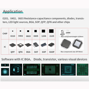 Ligne de production SMT automatique HCCK <span class=keywords><strong>LED</strong></span> pour la fabrication de composants électroniques, cartes mères, panneaux solaires, garantie 1 an - Product Image 3