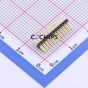 X1321WV-2x12J-C30D23 Pin Header Through hole Component (THT),P=1.27mm Connector 2x12P 1.27mm 1.27mm Pin Header - Product Image 1