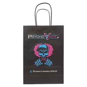 Bolsas de Compra de Papel Kraft con Logotipo Personalizado al por Mayor, Bolsas de Regalo Ecológicas Reciclables con Asas para Envasado de Alimentos al por Menor - Product Image 5