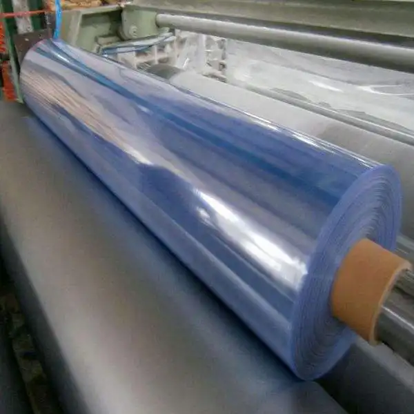 Roll Packaging PVC Film Normal Clear Soft Plastic PVC Hot Selling 0.11mm Packing Film Transparent Vinyl Moisture Proof 20-55 Phr