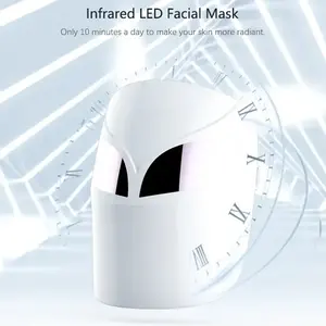 Hot Selling LED Gesicht Lichttherapie Maschine Maske Gesicht rot Infrarot Photon 7 Farbe Gesichts maske Maske Gesichts LED