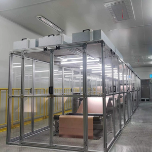 Cabina Portatile Personalizzabile per Camera Bianca, Modulare con Pannelli <span class=keywords><strong>in</strong></span> Acciaio Inossidabile e Acrilico, Nuova Condizione per Impianti di Produzione - Product Image 5