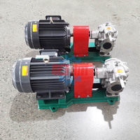 KCB série 110V acier inoxydable 55 83.3 pompe de transfert d'huile de cuisson chaude électrique Palm pompe à engrenages kcb 200 1.1kw 380V