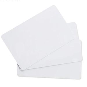 บัตร NFC PVC สีขาวเปล่า แบบเปลี่ยนข้อมูลได้ ISO14443A เซกเตอร์ 0 บล็อก 0 ความถี่ 13.56MHz UID S50 1K กันน้ำ/ทนทานต่อสภาพอากาศ สำหรับระบบควบคุมการเข้าออก - Product Image 1