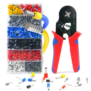 1200PC 23-7awg hsc8 6-4a tự có thể điều chỉnh cáp dây crimper Uốn Tóc bồng công cụ kềm dây End bootlace ferrules thiết bị đầu cuối Kit thiết bị đầu cuối - Product Image 2