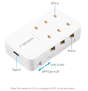 <b>Battery</b> Hot Sales 6 Ports 1S <b>Battery</b> Charger & Adapter for RC FPV Racing Freestyle <b>Drones</b> DIY Parts - Product Image 4