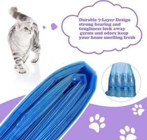 Biodégradable épaissir les ordures en plastique recharge BagTrash déchets Film de remplacement bébé couche seau Genie recharge sacs - Product Image 5