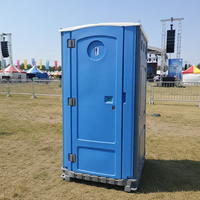 Remorque de toilettes portable de luxe avec douche et lavabo, remorque WC mobile