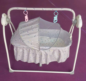 Cuna Eléctrica para Bebés de 0 a 24 Meses, Cuna Relajante, Silla <span class=keywords><strong>Mecedora</strong></span> Automática para Dormir - Product Image 1