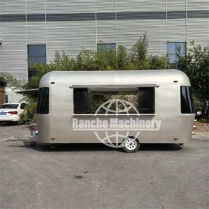 Remolque de Comida Eléctrico, Cocina Móvil Totalmente Equipada, Camioneta para Pizza, Hamburguesas, Café, Helados, Barbacoa, Carrito de 4 Ruedas - Product Image 6