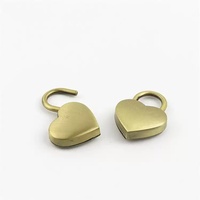 Pas de clé tirer amour serrure décoration serrure couleur Mini coeur cadenas pour bagages sac à main cahier journal