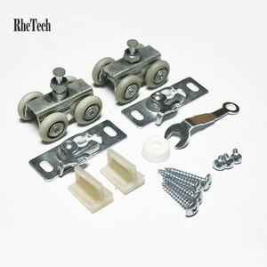 WEKIS América, Gran Venta, Se Acepta Personalización, Rueda con Rodamiento de Cuatro Puntos, 250 lb, Acero al Carbono, Puerta Corredera para Cocina y Sala de Estar - Product Image 6