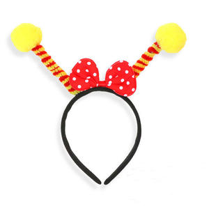 ربطة رأس بناتي لطيفة مبتكرة وجديدة 2024 للنساء والفتيات مزودة بشعار نحل كروي منفوش وعصرية ربطة شعر نهارية للأطفال - Product Image 5