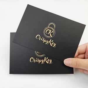 Small Business Custom Logo Wedding Greeting & Invitation Cards Wholesale Personalized Thank You Note Embossing Printing Handling - Product Image 1