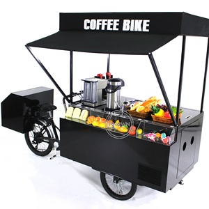 Triciclo Eléctrico de 3 Ruedas Personalizado para Venta de Comida, Bicicleta Móvil para Café, Carrito de Comida Callejera con Refrigerador, Kiosco de Catering para <span class=keywords><strong>Europa</strong></span> y EE. UU. - Product Image 1