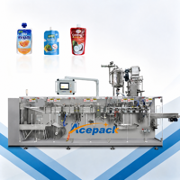 Machine d'emballage automatique haute précision à bec verseur supérieur pour sachets stand-up, idéale pour le remplissage de café, poivre et produits alimentaires en usine