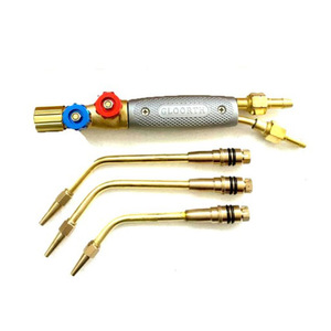 Torche de soudage GLOOR H01 2, plaquée cuivre, interrupteur simple, oxygène, acétylène, propane, pour la découpe et le soudage - Product Image 5