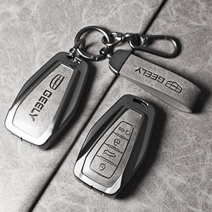 Custodia Protettiva per Chiavi Auto, Adatta per Geely Starray Starway <span class=keywords><strong>L</strong></span> Haogao Boeyu Galaxy E5/L7/L6 Bin Yue Binrui Icon <span class=keywords><strong>e</strong></span> Altri Modelli - Product Image 1