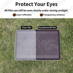 Protector de Pantalla de Alta Transparencia AR Personalizado de Fábrica Original para Tablet iPad, Película de Vidrio Templado Mate Transparente de Baja Reflexión - Product Image 3