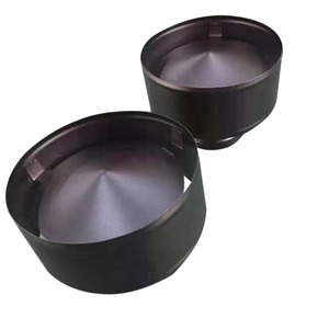 Capuchon de <span class=keywords><strong>cheminée</strong></span> rond noir, protection contre la pluie et le vent, <span class=keywords><strong>pour</strong></span> système de <span class=keywords><strong>cheminée</strong></span> à double paroi - Product Image 1
