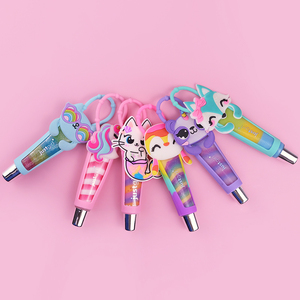 LLavero de brillo de labios para chica, base de aceite de etiqueta privada, brillante, resistente al agua, brillo de labios, fruta, <span class=keywords><strong>unicornio</strong></span>, para adolescentes, venta al por mayor - Product Image 6