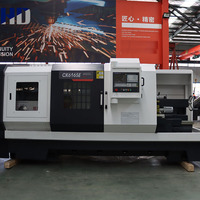 Torno CNC de bancada integral CK6165E para mecanizado por lotes de desbaste y acabado pesado